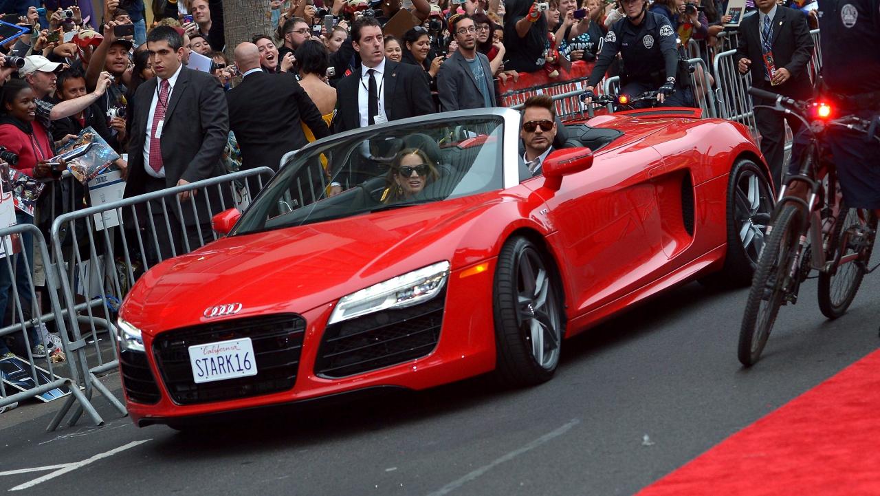 No Audi R8S Harmed In Making Of 'Iron Man 3'