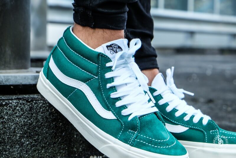 Vans Sk8-Mid Reissue (Retro Sport) Cadmium Green - Vnoa3Mv8U8L | Sneaker  District