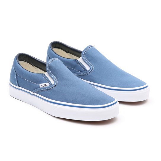 Classic Slip-On Shoes | Blue | Vans