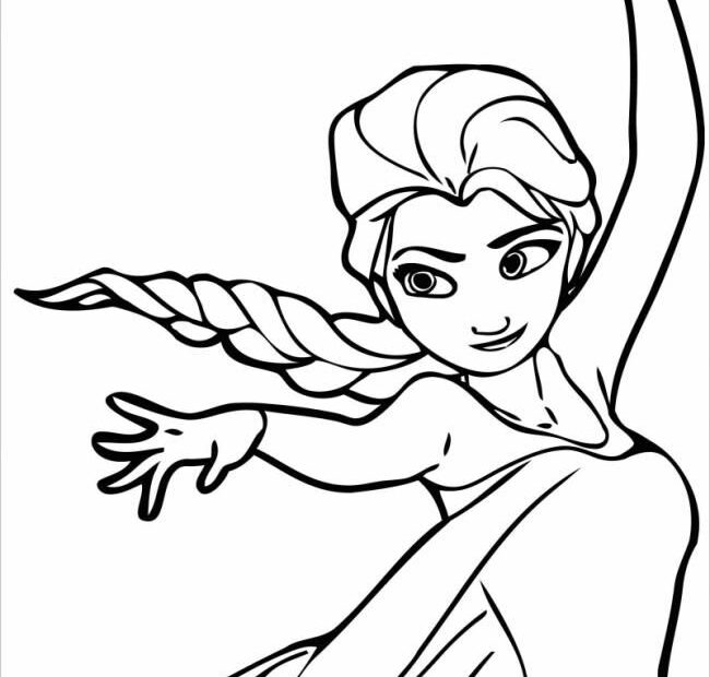 40+ Tranh Tô Màu Công Chúa Elsa Xinh Đẹp Và Dễ Thương | Elsa Coloring  Pages, Cartoon Coloring Pages, Frozen Coloring Pages