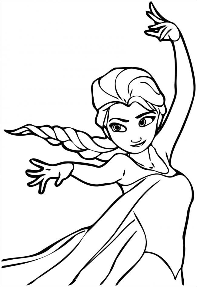 40+ Tranh Tô Màu Công Chúa Elsa Xinh Đẹp Và Dễ Thương | Elsa Coloring  Pages, Cartoon Coloring Pages, Frozen Coloring Pages