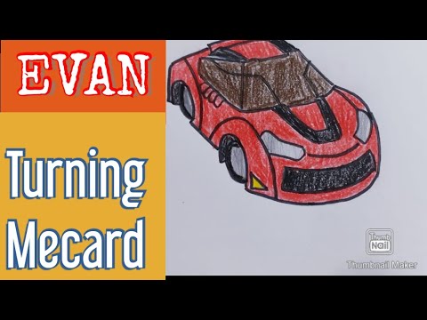How To Draw Red Evan From The Cartoon Turning Mecard | Evan Drawing |  Turning Mecard Drawing | - Youtube