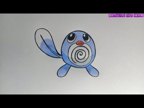 Vẽ Pokemon Nòng Nọc Poliwag Drawing Pokémon - Youtube