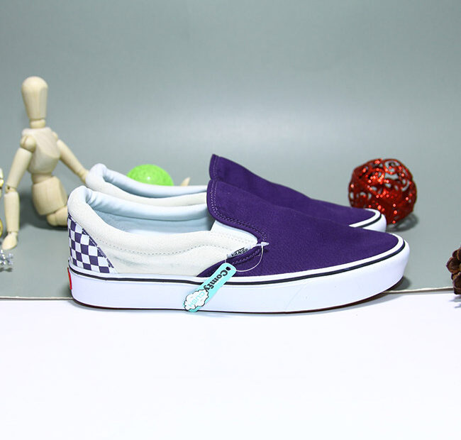 Vans Slip-On Thấp Cổ Vải Tím Vtvt001 Converse9.Com