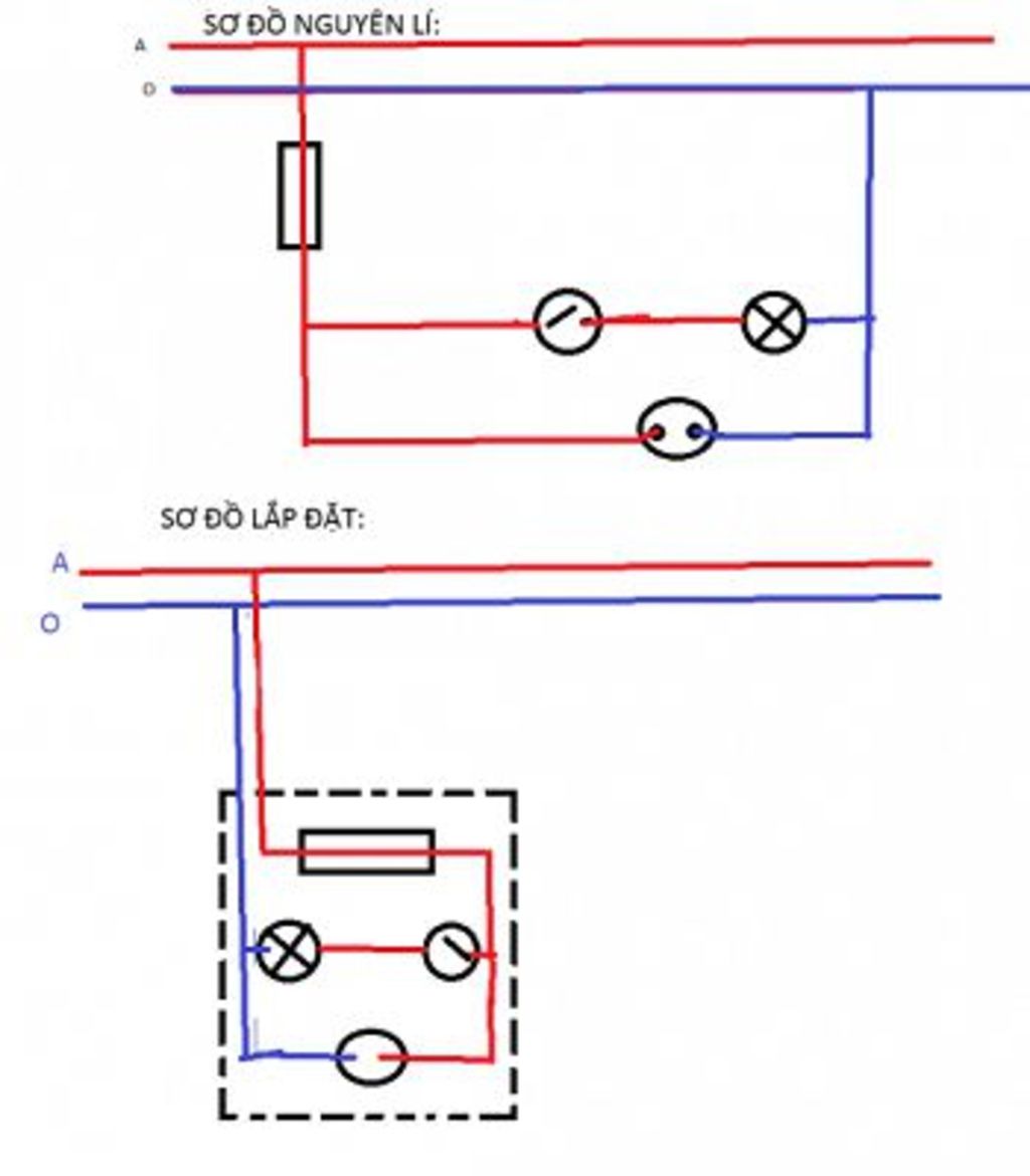 Vẽ Sơ Đồ Nguyên Lí Và Sơ Đồ Thực Hành Mạch Gồm:1Cầu Chì Bảo Vệ Toàn Mạch, 2  Công Tắc, 2 Cực Điều Khiển, 2 Bóng Đèn Câu Hỏi 476327 - Hoidap247.Com