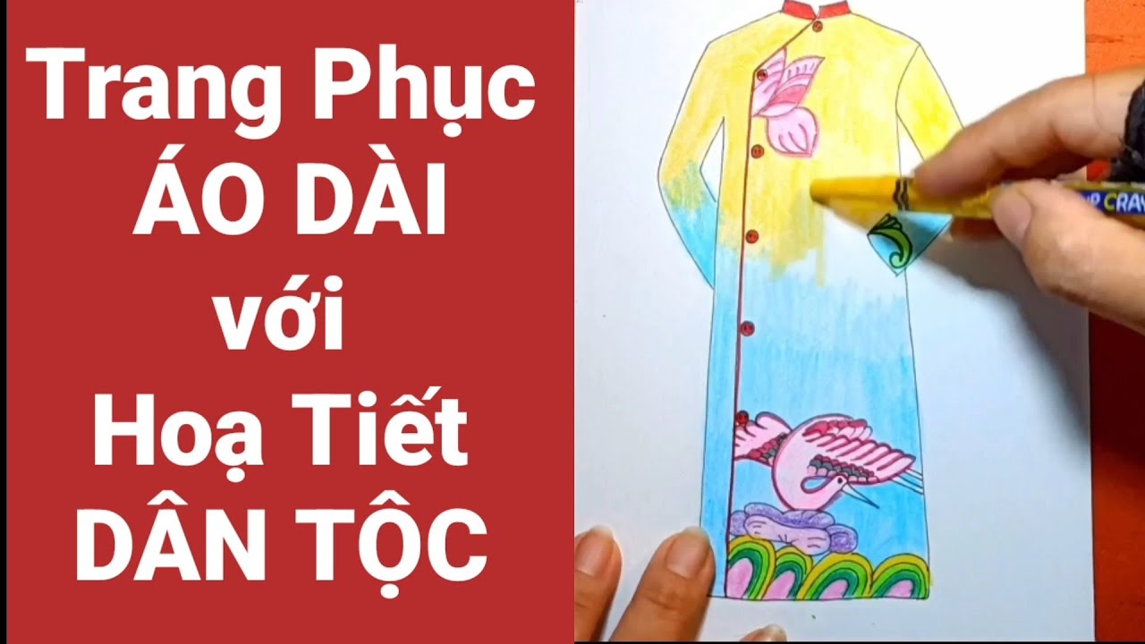 Vẽ Trang Phục Áo Dài Với Họa Tiết Dân Tộc | Vẽ Áo Dài Nam - Thiết Kế Tạo  Mẫu Trang Phục | Kcart3 - Youtube