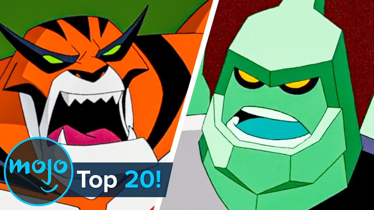 Top 20 Coolest Ben 10 Aliens - Youtube