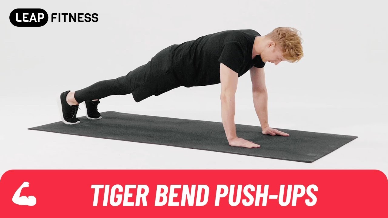How To Do：Tiger Bend Push-Ups - Youtube