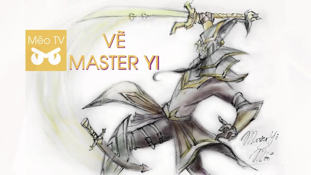 Vẽ Master Yi Skin Mặc Định Siêu Ngầu | Drawing Master Yi | Liên Minh Huyền  Thoại | Mẽo Tv - Youtube