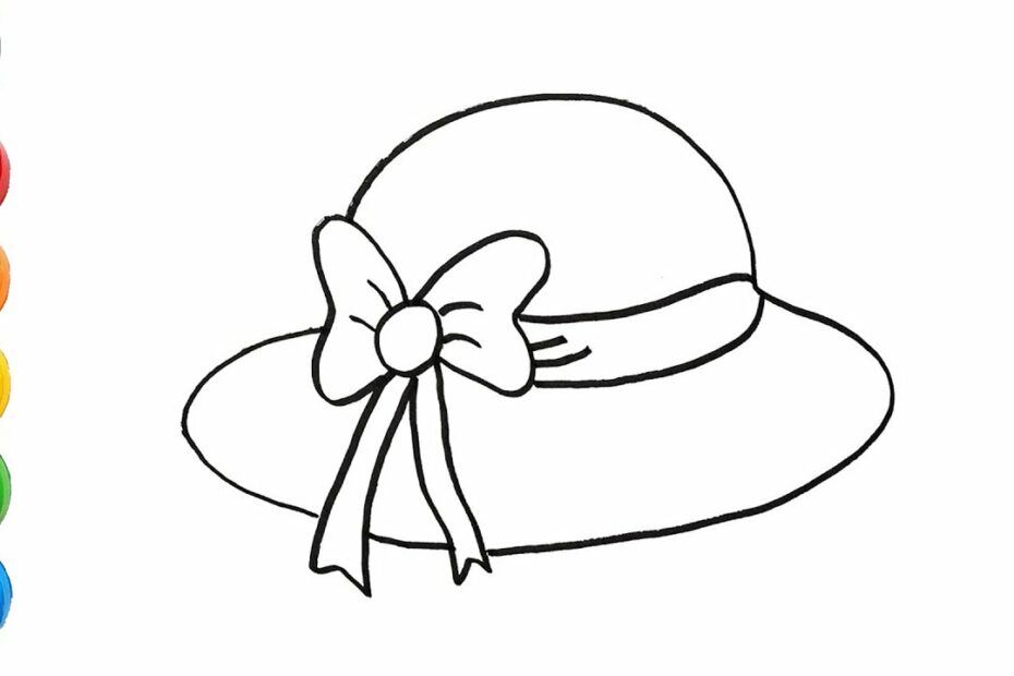 Vẽ Hình #211: Vẽ Cái Mũ (Cái Nón) Đơn Giản | How To Draw A Hat - Youtube