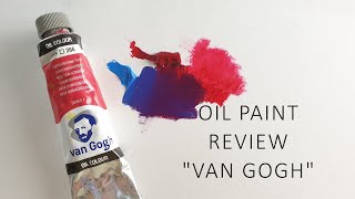 Royal Talens Van Gogh Oil Paint Review - Youtube