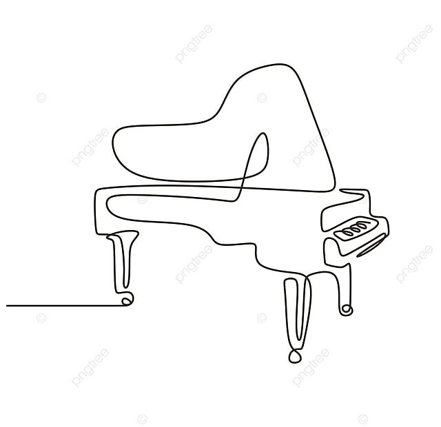 Hình Ảnh Piano Một Dòng Vẽ Liên Tục Một Tay Vẽ Lineart Của Nhạc Cụ Cổ Điển  Thiết Kế Tối Giản Png , Cái Đàn Piano, Âm Nhạc, Âm Nhạc Png Và