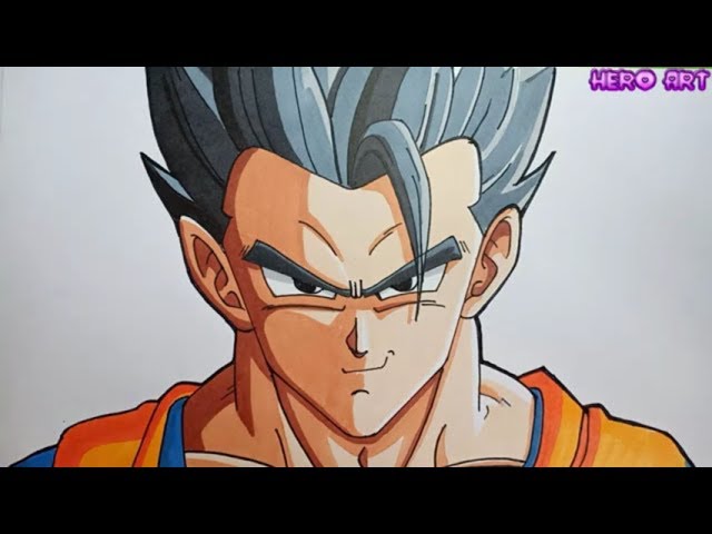 Phương Pháp Vẽ Chân Dung Dragon Ball-Vẽ Gohan Siêu Tốc - Youtube