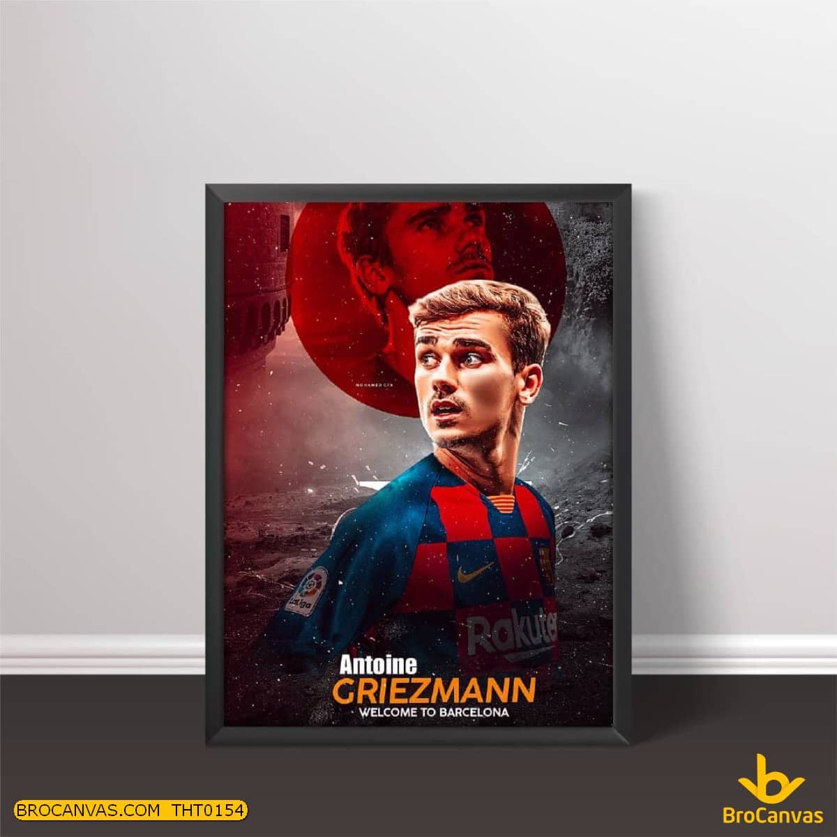 Tht0154 Tranh Tiền Đạo Người Pháp Antoine Griezmann - Brocanvas 2023