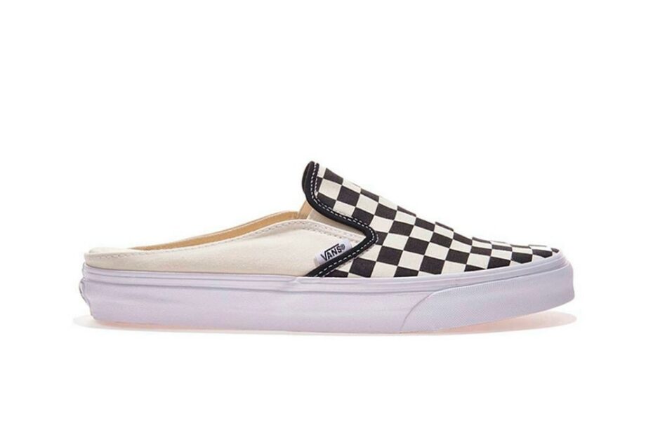 Giày Vans Classic Slip-On Mule Checkerboard