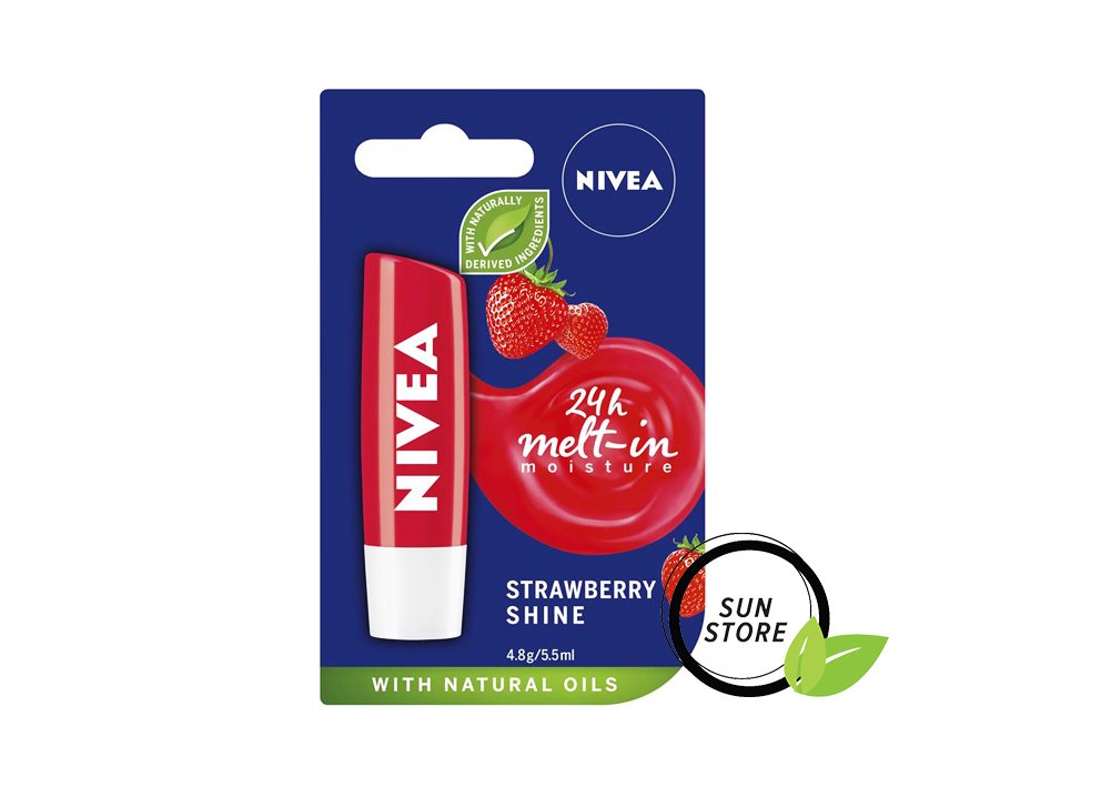 Son Dưỡng Nivea Lip Care Strawberry