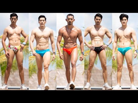 Mister Global Thailand | Preliminary Competition | Swimwear | VDO BY POPPORY