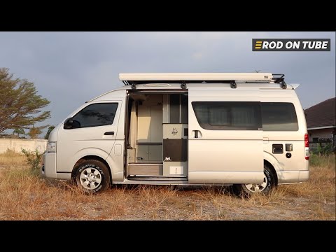 Commuter Camper Van ผลงานสร้างคันที่สองของพี่เอ๋ Maxus V80 จัดให้ในงบ 7 แสน - Rod On Tube