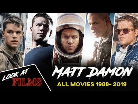 รวมหนัง Matt Damon ตั้งแต่ปี พ.ศ.(2531 - 2562) / Matt Damon All Movies (1988 - 2019)