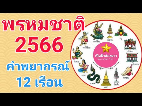 เช็คด่วน! พรหมชาติ 2566 ดวงชะตาตกที่เรือนอะไร มีอะไรต้องระวัง? ครบทั้ง 12 เรือน เต็ม 100%