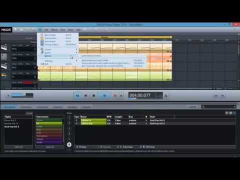 Magix Music Maker 2014 สร้างดนตรีทำเพลงด้วยตัวเองได้ง่ายๆ