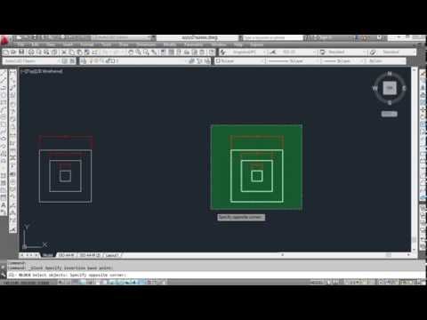 คำสั่ง scale ในการย่อหรืขยาย (รับสอน AutoCAD)