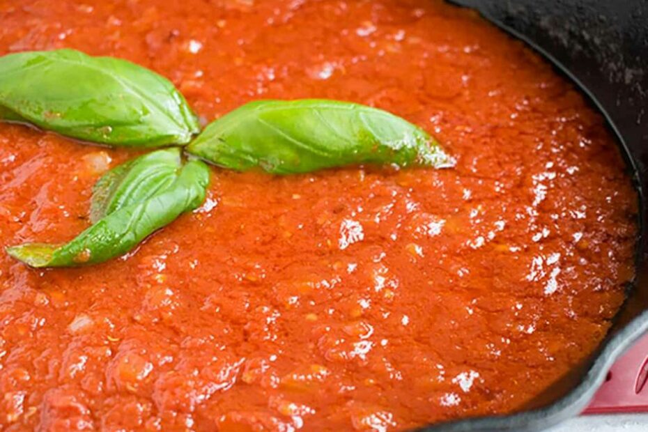 Easy Pasta Sauce (Marinara) - Cooking With Mamma C