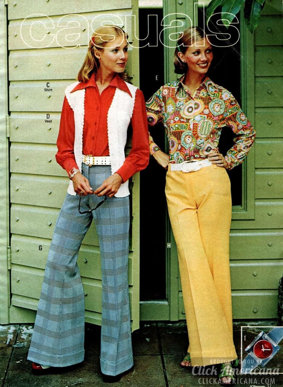 Bell-Bottoms & Beyond: Wild Pants For Women That Were High Fashion In The  60S And 70S - Click Americana