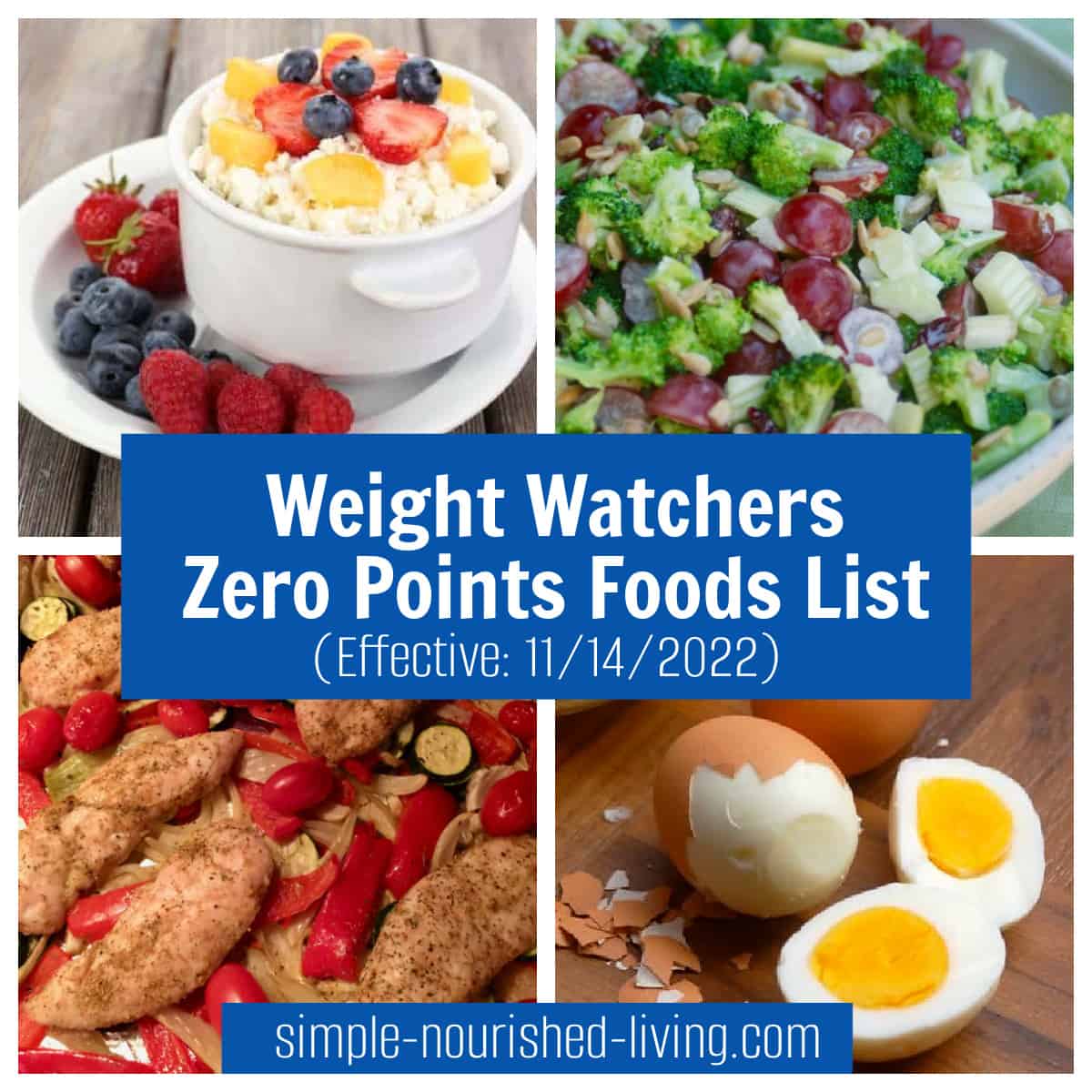 Latest Ww Zero Points Foods List | Simple Nourished Living