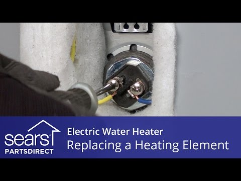 How To Replace An Electric Water Heater Heating Element - Youtube