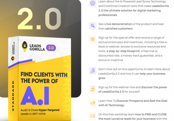 Leadsgorilla 2.0 Coupon Code Bundle Deal - 88Vip 2,000 Bonuses $1,153,856: Is  It Worth Considering? || Cổng Mua Bán