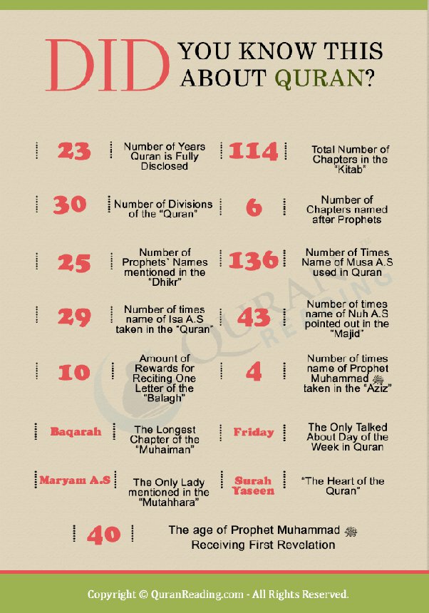 How Many Rukus (Paragraphs Or Stanzas) Are In Each Para/Juz/Part Of The  Quran? - Quora