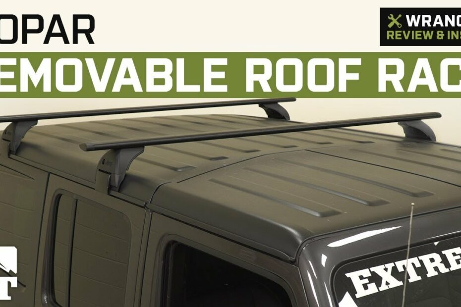 Jeep Wrangler Jl Mopar Removable Roof Rack (2018) Review & Install - Youtube