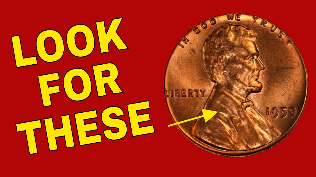 1959 Pennies You Need To Look For! Penny Worth Money You Should Know About!  - Youtube