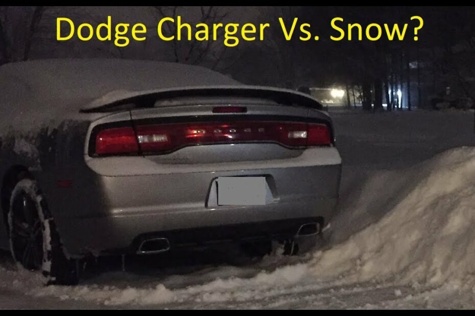 Dodge Charger In The Snow? Awd Vs Rwd ? What Size Tires ? - Youtube