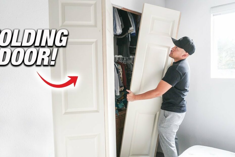 How To Install Bifold Doors For Your Closet! | Diy - Youtube