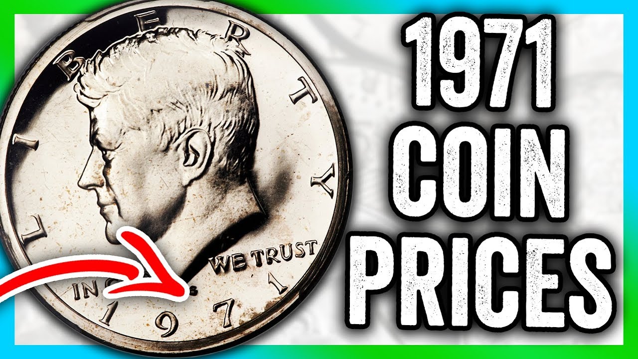 1971 Half Dollar Coin Values - Kennedy Coins To Look For That Are Rare!! -  Youtube