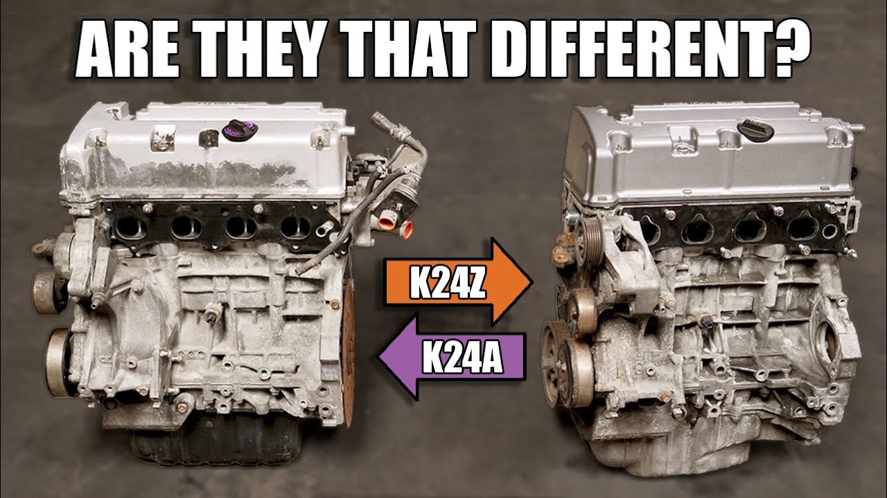 The Differences Between Honda K-Series Engines - Youtube