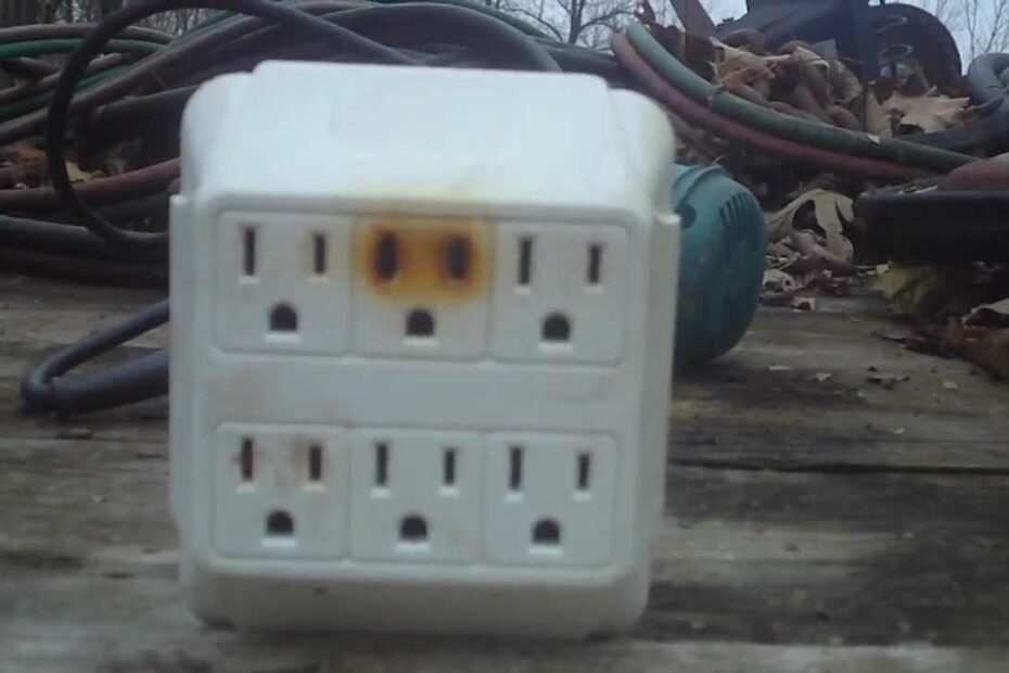 Fire Hazard Potential~6 Outlet Wall Adapter! - Youtube