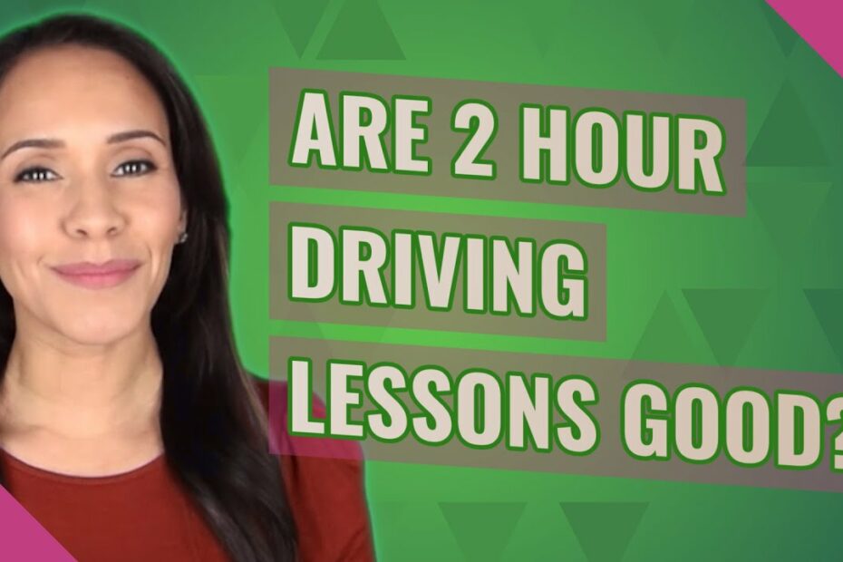 Should I Do 1 Or 2 Hour Driving Lessons?