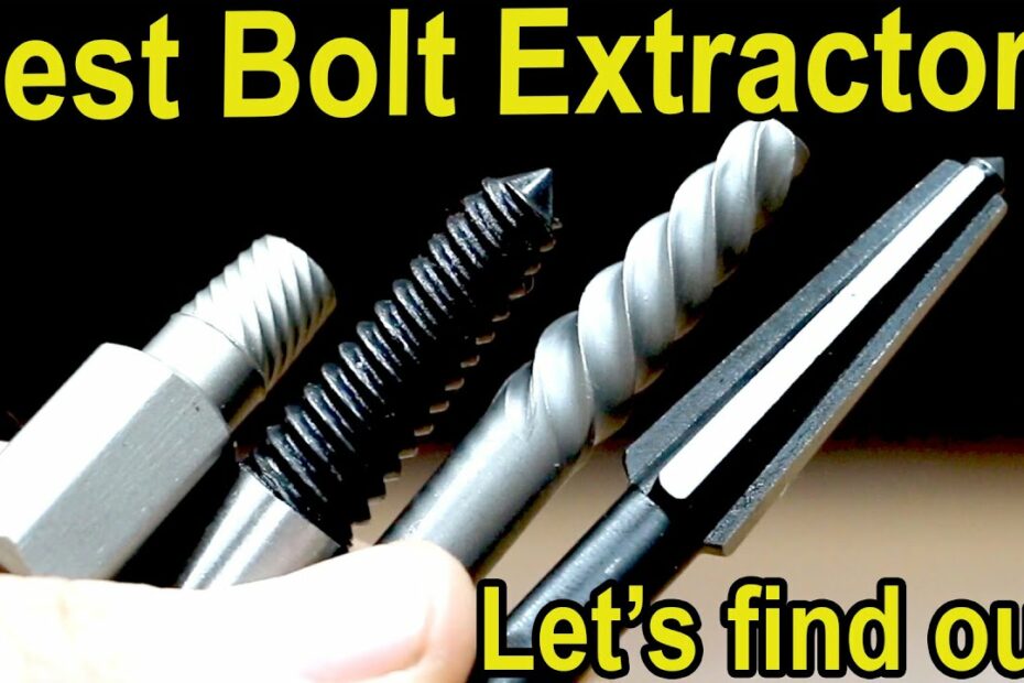 Best Bolt Extractor? Let'S Find Out! Drill Hog, Bosch, Irwin, Speed Out,  Ryobi Broken Screw Sets - Youtube