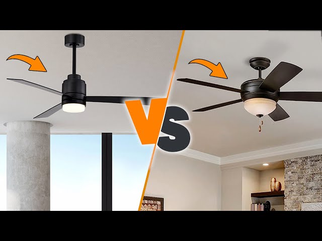 3 Blade Vs 5 Blade Ceiling Fan - Which Is Better? [2023] - Youtube