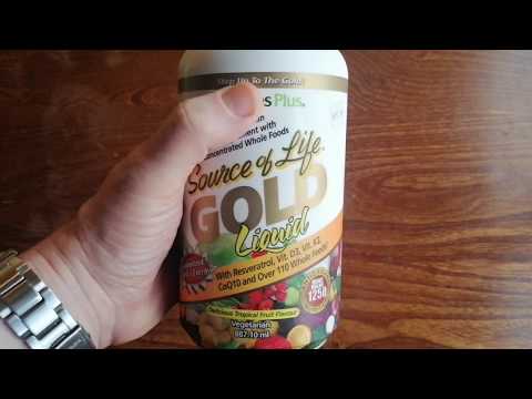 Natures Plus Source of Life Gold Liquid Review - Ultimate Multi Vitamin Food Supplement