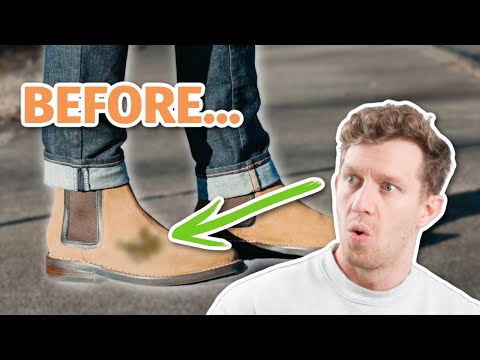 How to Get OIL Out of SUEDE (and NOT DESTROY the leather)