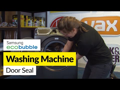 How to Replace the Door Seal on a Samsung ecobubble Washing Machine