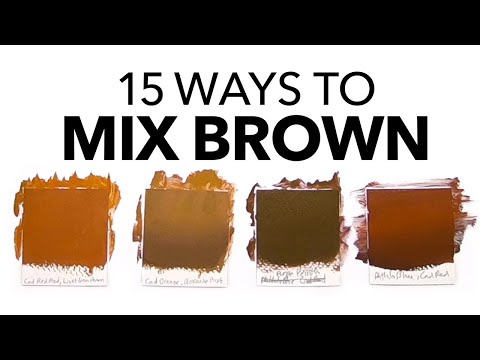 What Colors Make Brown? The Ultimate Guide To Mixing Brown