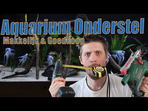 Aquarium Onderstel zelf MAKEN - Makkelijk en goedkoop