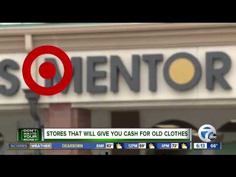 Don't Waste Your Money: Stores that will give you cash for old clothes