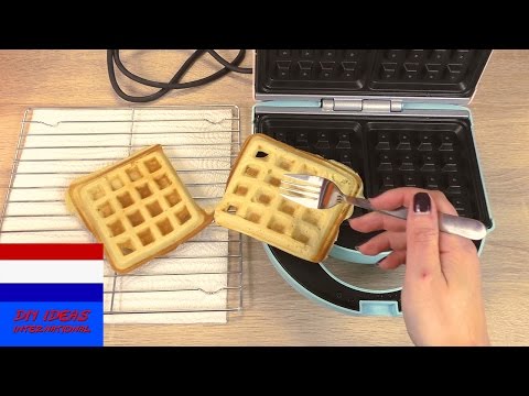 Wafels bakken | Super lekker - zelf Belgische wafels maken | Wafelijzer van Lidl getest