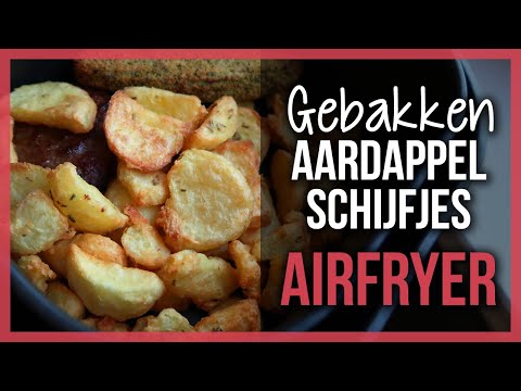 Gebakken Aardappelschijfjes uit de Airfryer